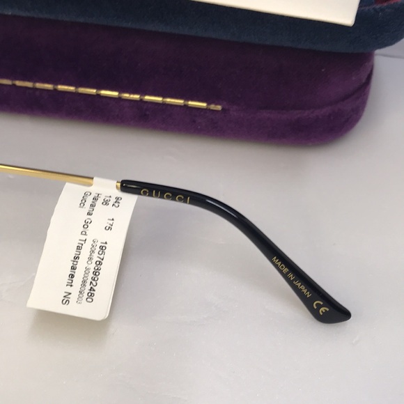 GUCCI GG0648O square-frame tortoiseshell optical glasses - Picture 13 of 14